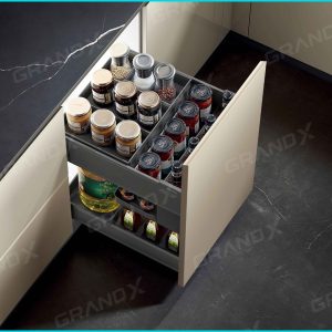 Giá gia vị nhôm cao cấp Titanium - XS30T