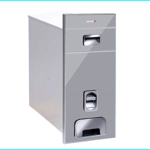 Thùng gạo gương 20kg Inox 304 Grand X - XR.G301M