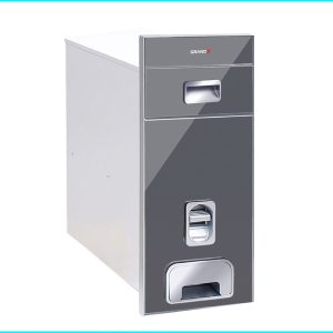 Thùng gạo gương 20kg Inox 304 Grand X - XR.G301G